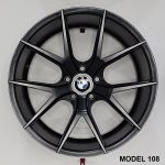 ФЕЛНИ МОДЕЛ / FELNI MODEL    108    20X9.0/10.5J   5X120	 ET35/42	 72.6   MATT BLACK ( BANDAZI )