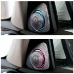 ВИСОКОТОНЦИ СО АМБИЕНТАЛНО ОСВЕТЛУВАЊЕ / TWEETERS BURMESTER WITH LED AMBIENT LIGHT FOR MERCEDES W222 - Image 2