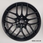 ФЕЛНИ МОДЕЛ / FELNI MODEL     EMR-18121-09	18X8.0J	5X112	ET35  73.1   MATT  BLACK LIP DIAMOND ( BANDAZI ) BMW / MERCEDES / VW / AUDI - Image 2