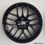 ФЕЛНИ МОДЕЛ / FELNI MODEL    EMR-19121-21	19X8.5J/9.5J	 ET32/37	  5X120	72.6	    MATT BLACK LIP DIAMOND ( BANDAZI )