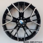 ФЕЛНИ МОДЕЛ / FELNI MODEL    EMR-DY718-01	18X8.0J	ET30	5X120	72.6	 BLACK DIAMOND ( BANDAZI )