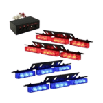 ФЛЕШЕРИ / FLESERI GRIL MALI LED RED/BLUE