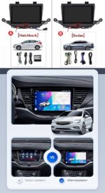 OPEL ASTRA K SEDAN 2015 - 2019 / 9" / ANDROID MULTIMEDIA  / СМАРТ МУЛТИМЕДИА СИСТЕМ - Image 2