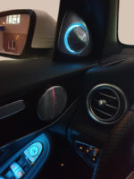 ВИСОКОТОНЦИ СО АМБИЕНТАЛНО ОСВЕТЛУВАЊЕ / TWEETERS BURMESTER WITH LED AMBIENT LIGHT FOR MERCEDES X253 64 COLORS - Image 4
