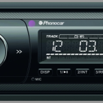 PHONOCAR 1 DIN АВТО РАДИО / CAR RADIO USB - SD - BLUETOOTH - MP3 PLAYER VM063