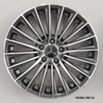 ФЕЛНИ МОДЕЛ / FELNI MODEL EMR-DY988-22 18X8.0J 5X112 ET35 66.6 GUN METAL DIAMOND ( BANDAZI ) / MERCEDES