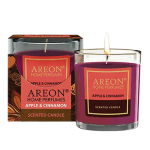 ОСВЕЖУВАЧ ЗА ДОМА / AREON HOME SCENTED CANDLE APPLE AND CINNAMMON 120GR