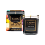 ОСВЕЖУВАЧ ЗА ДОМА / AREON HOME SCENTED CANDLE BLACK CRYSTAL 120G