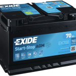 АКУМУЛАТОР  Exide AGM Start-Stop 70Ah 760A / AKUMULATOR