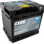 АКУМУЛАТОР  EXIDE PREMIUM CARBON 2.0 53Ah 540A / AKUMULATOR