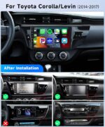 TOYOTA COROLLA 2014-2017 / 10"/ ANDROID MULTIMEDIA / СМАРТ МУЛТИМЕДИА СИСТЕМ - Image 2