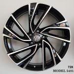 ФЕЛНИ МОДЕЛ / FELNI MODEL EMR-DY728-05 18X8.0J 5X100 ET40 57.1 BLACK DIAMOND ( BANDAZI )