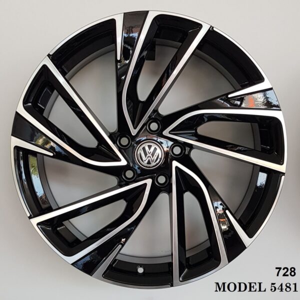 ФЕЛНИ МОДЕЛ / FELNI MODEL EMR-DY728-05 18X8.0J 5X100 ET40 57.1 BLACK DIAMOND ( BANDAZI )