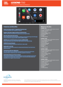 7" ANDROID MULTIMEDIA ЈБЛ / JBL Legend 700  Double-Din car stereo 2 din / СМАРТ МУЛТИМЕДИА СИСТЕМ - Image 3