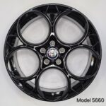 ФЕЛНИ МОДЕЛ / FELNI MODEL 5660 18X8.0J 5X110 ET33 65.1 BLACK ( BANDAZI )