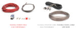 СЕТ КАБЛИ / PHONOCAR HI-FI SET KABLI / KABEL ( CABLE SET - 40A 06096 8.5MM ) - Image 2