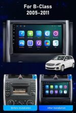 MERCEDES BENZ B200 A/B CLASS W169 /W245 / VITO W639 / SPRINTER W906  2005 - 2011 / 9" / ANDROID MULTIMEDIA / СМАРТ МУЛТИМЕДИА СИСТЕМ - Image 2