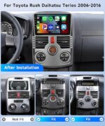 TOYOTA DAIHATSU TERIOS 2006 - 2016 / 9" / ANDROID MULTIMEDIA  / СМАРТ МУЛТИМЕДИА СИСТЕМ - Image 2