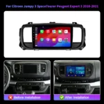 CITROEN JUMPY 2016 - 2021 / 9" / ANDROID MULTIMEDIA / СМАРТ МУЛТИМЕДИА СИСТЕМ - Image 2