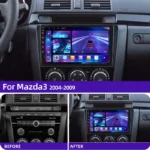 MAZDA 3 2004 - 2009 / 9" / ANDROID MULTIMEDIA / СМАРТ МУЛТИМЕДИА СИСТЕМ - Image 2