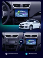 SUZUKI SWIFT 2011 - 2015 / 10″ / ANDROID MULTIMEDIA / СМАРТ МУЛТИМЕДИА СИСТЕМ - Image 2