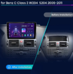 MERCEDES BENZ C CLASS W204 S204 2007 - 2010/ 9″ / ANDROID MULTIMEDIA / СМАРТ МУЛТИМЕДИА СИСТЕМ - Image 2