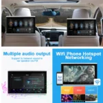 МОНИТОР ЗА НАСЛОН / HEAD REST MONITOR / 10.1″ / ANDROID 14 4+64GB / ( WITH AMBIENT LIGHT ) - Image 2