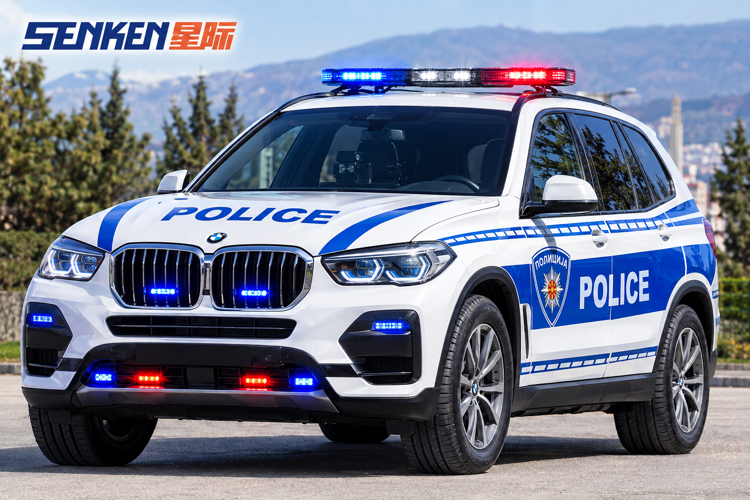 2c6dac02-f146-4450-b204-917cf3b92f16 ПОЛИЦИСКА СИРЕНА / POLICISKA SIRENA WITH REMOTE CONTROLL / SENKEN Electronic Siren CJB-100-F-77S - Image 1