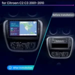 CITROEN C2 / C3 2001 - 2010  / 9" / ANDROID MULTIMEDIA / СМАРТ МУЛТИМЕДИА СИСТЕМ - Image 2