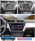 VOLKSWAGEN TOURAN 2016 - 2018   / 10" / ANDROID MULTIMEDIA / СМАРТ МУЛТИМЕДИА СИСТЕМ - Image 2