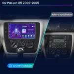 VOLKSWAGEN PASSAT B5 2000 - 2005  / 9″ / ANDROID MULTIMEDIA / СМАРТ МУЛТИМЕДИА СИСТЕМ - Image 2