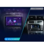MERCEDES BENZ C CLASS W203 / W209 / C180 / C200 / C220 / C230 2004 - 2007 / 9″ / ANDROID MULTIMEDIA / СМАРТ МУЛТИМЕДИА СИСТЕМ - Image 2