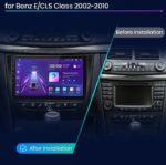 MERCEDES BENZ E CLASS W211 2002 - 2010 / 9″ / ANDROID MULTIMEDIA / СМАРТ МУЛТИМЕДИА СИСТЕМ - Image 2