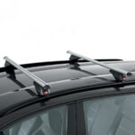 КРОВНИ ДРЖАЧИ ЗА СПОЕНА И ОДВОЕНА ЛАЈСНА РЕЈЛИНГ СИСТЕМ FABBRI ALUVIVA 4 135 cm -SILVER - Roof bars Fabbri aluminum rail ALU VIVA 4 135 cm - Image 2